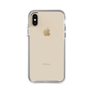 Pelican‎ iPhone XS Case Clear White Bumper Rose Gold Button Slim Sleek & Stylish